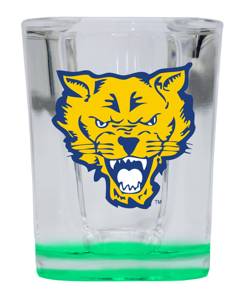 Fort Valley State University 2 Ounce Shot Glass Square Officially Licensed Collegiate Product Image 3