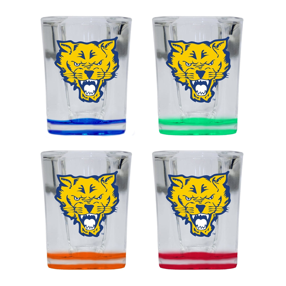 Fort Valley State University 2 Ounce Shot Glass Square Officially Licensed Collegiate Product Image 4