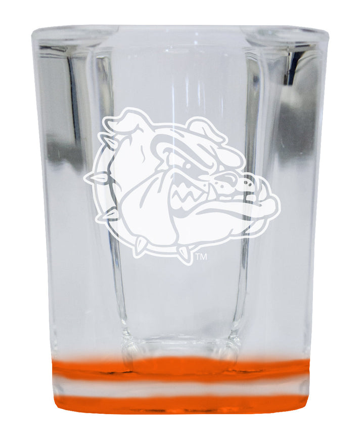 Gonzaga Bulldogs 2 Ounce Engraved Shot Glass Square Officially Licensed Collegiate Product Image 2