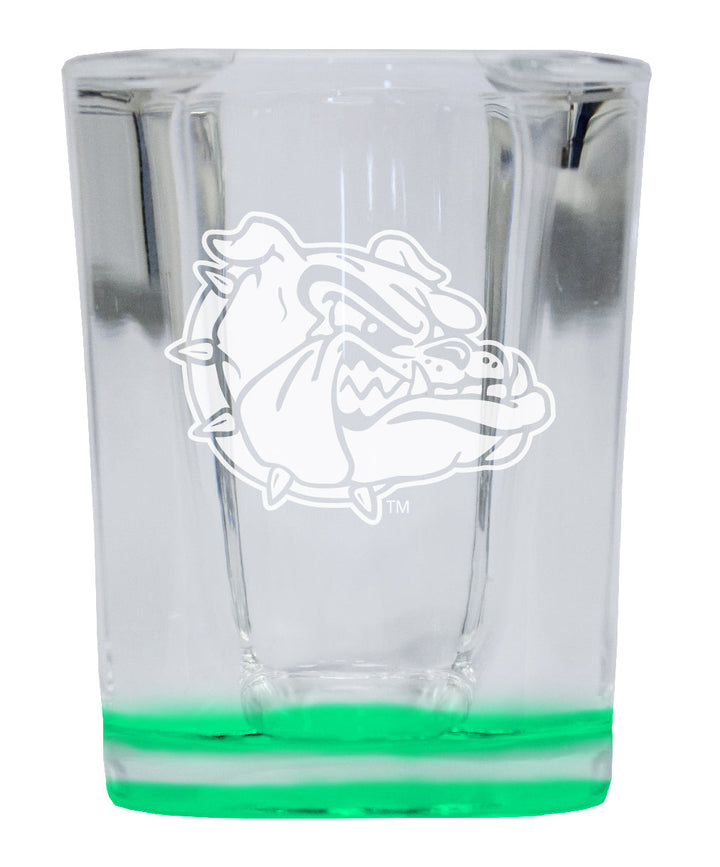 Gonzaga Bulldogs 2 Ounce Engraved Shot Glass Square Officially Licensed Collegiate Product Image 3