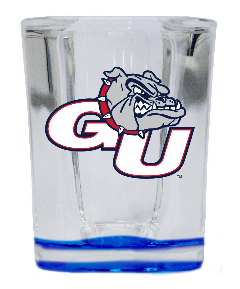 Gonzaga Bulldogs 2 Ounce Shot Glass Square Officially Licensed Collegiate Product Image 4