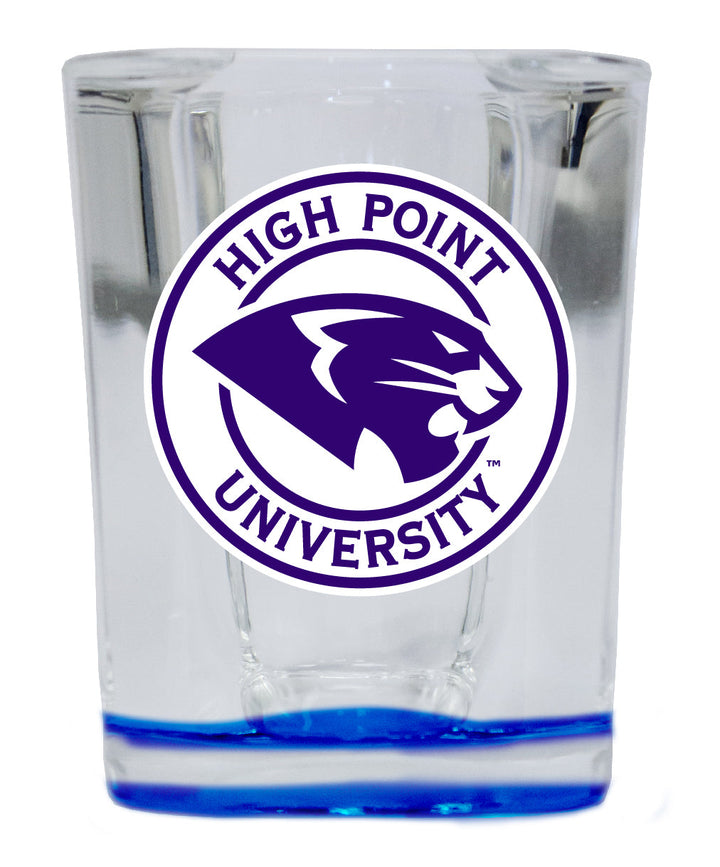 High Point University 2 Ounce Shot Glass Square Officially Licensed Collegiate Product Image 3