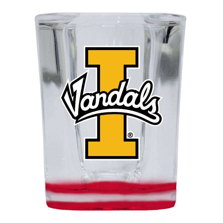 Idaho Vandals 2 Ounce Shot Glass Square Officially Licensed Collegiate Product Image 1