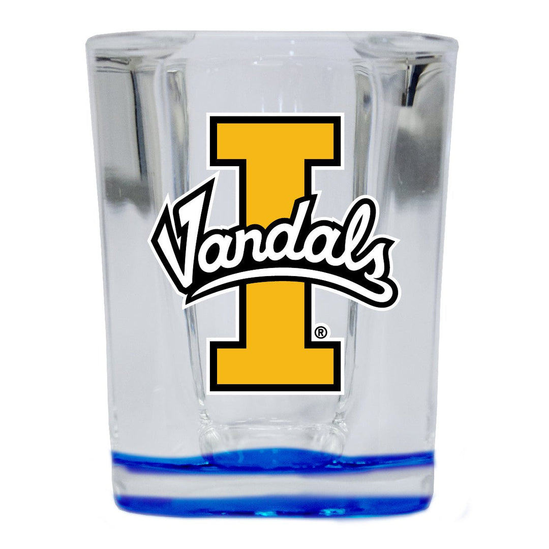 Idaho Vandals 2 Ounce Shot Glass Square Officially Licensed Collegiate Product Image 1