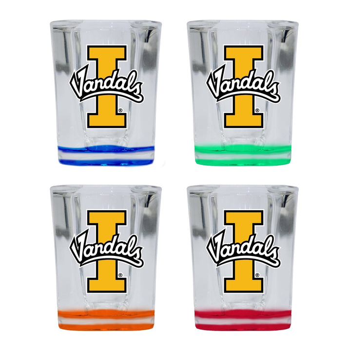 Idaho Vandals 2 Ounce Shot Glass Square Officially Licensed Collegiate Product Image 4