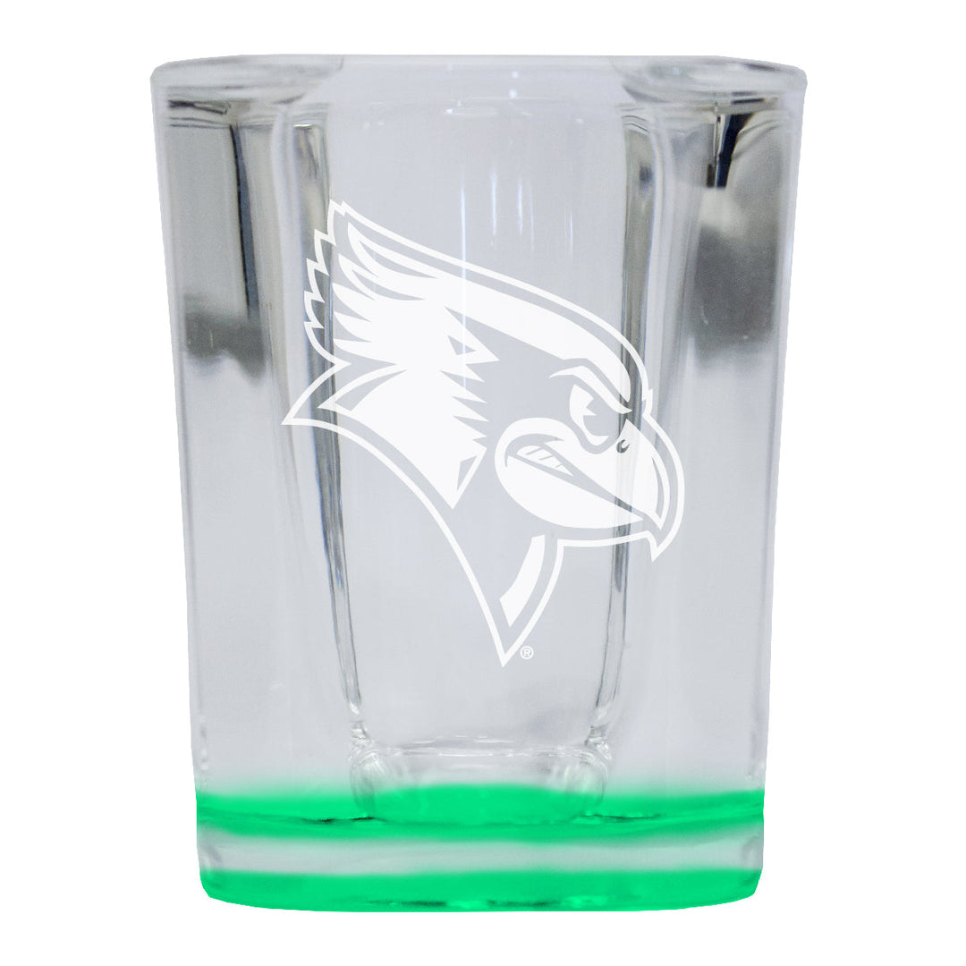 Illinois State Redbirds 2 Ounce Engraved Shot Glass Square Officially Licensed Collegiate Product Image 3