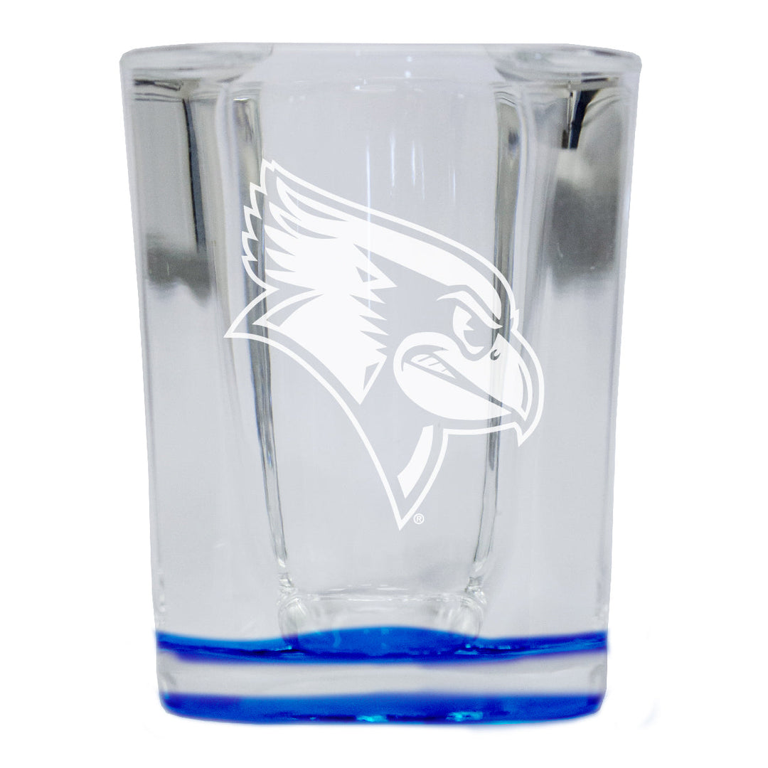 Illinois State Redbirds 2 Ounce Engraved Shot Glass Square Officially Licensed Collegiate Product Image 4