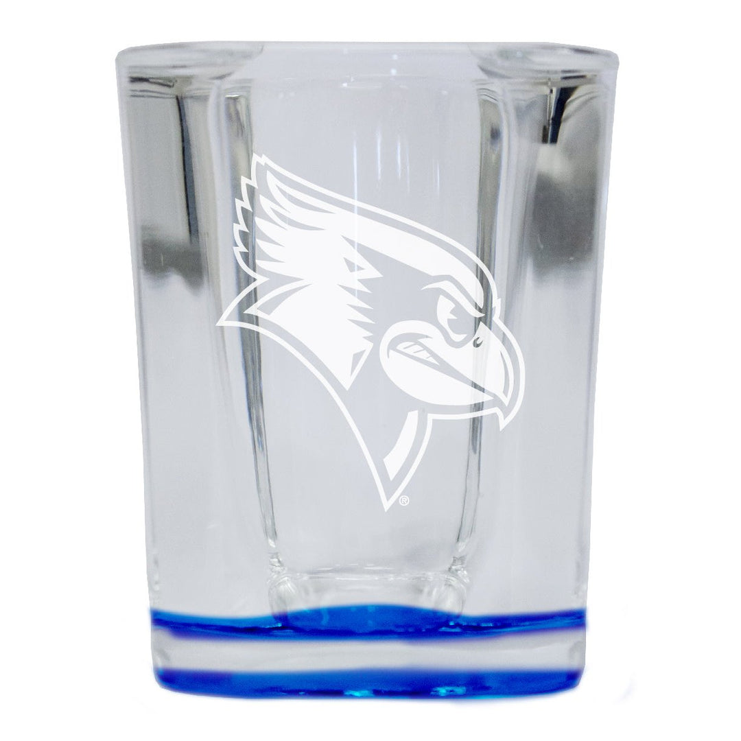 Illinois State Redbirds 2 Ounce Engraved Shot Glass Square Officially Licensed Collegiate Product Image 1