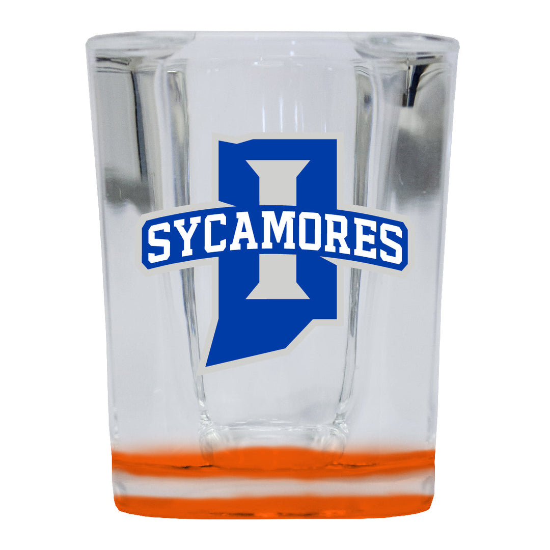 Indiana State University 2 Ounce Shot Glass Square Officially Licensed Collegiate Product Image 3