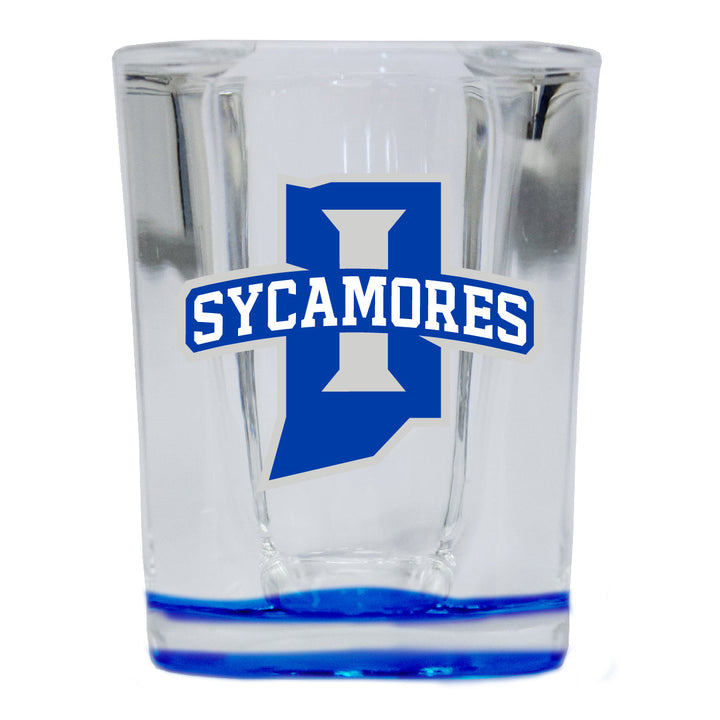 Indiana State University 2 Ounce Shot Glass Square Officially Licensed Collegiate Product Image 4