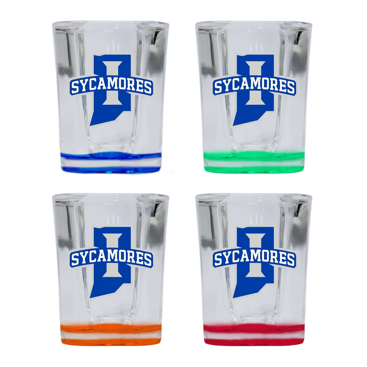 Indiana State University 2 Ounce Shot Glass Square Officially Licensed Collegiate Product Image 6