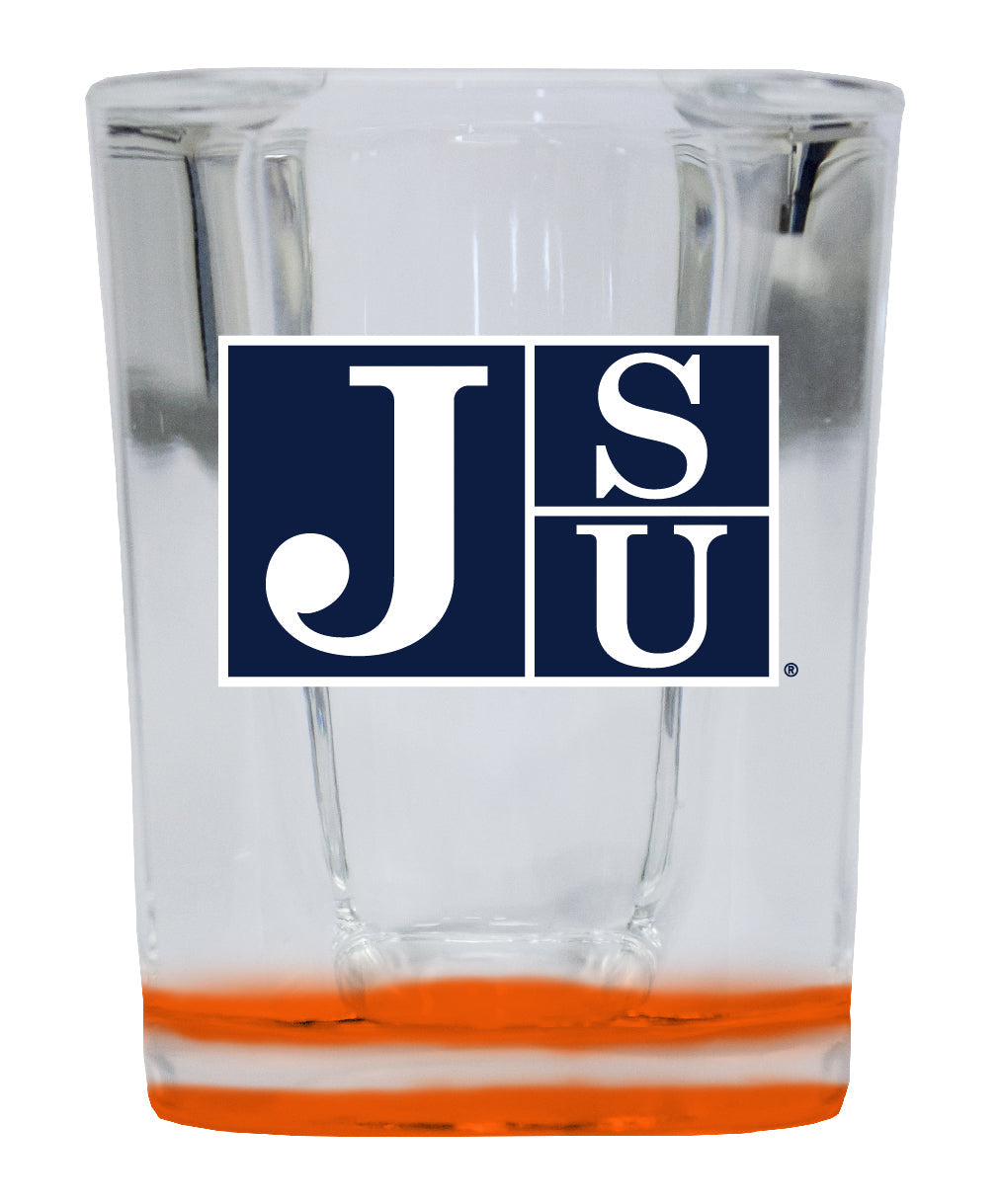 Jackson State University 2 Ounce Shot Glass Square Officially Licensed Collegiate Product Image 3