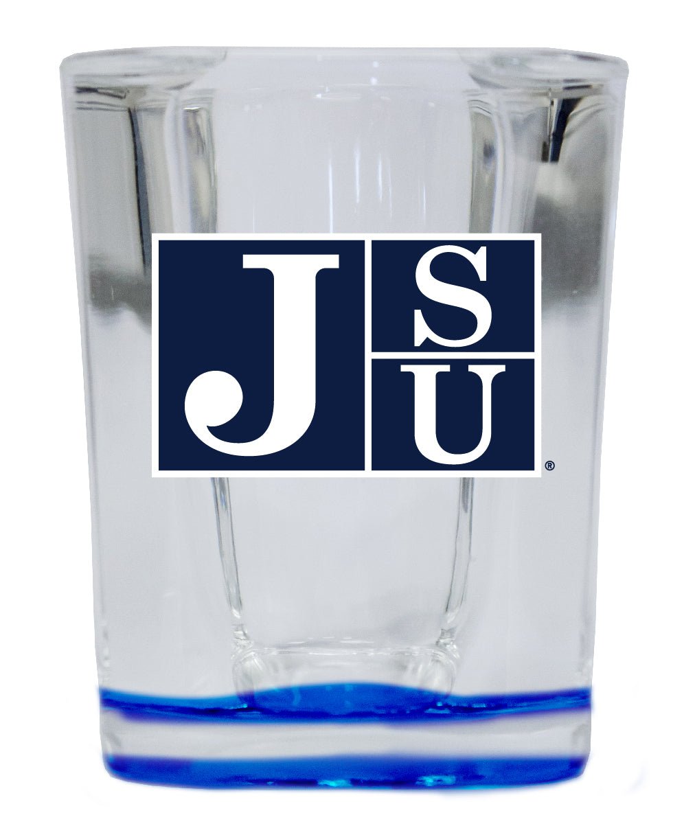 Jackson State University 2 Ounce Shot Glass Square Officially Licensed Collegiate Product Image 1