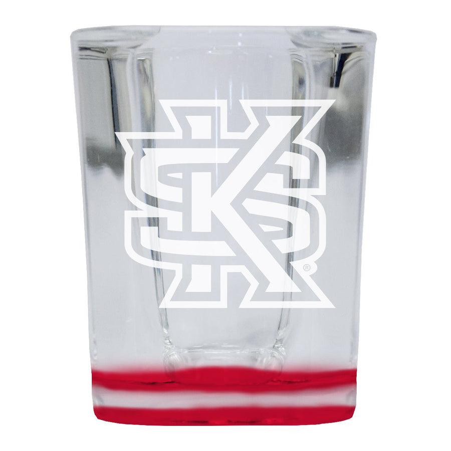 Kennesaw State University 2 Ounce Engraved Shot Glass Square Officially Licensed Collegiate Product Image 1