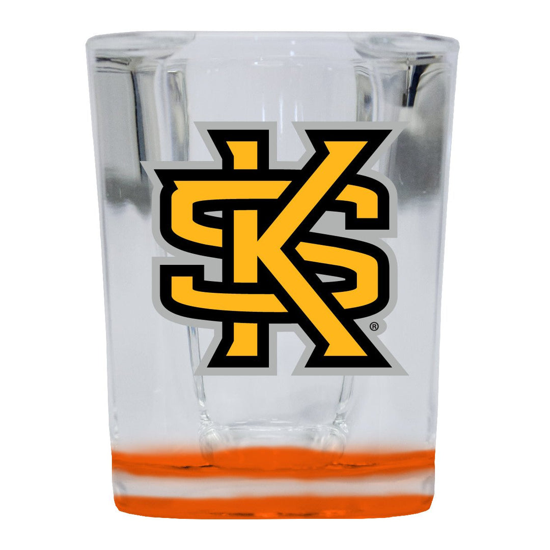 Kennesaw State University 2 Ounce Shot Glass Square Officially Licensed Collegiate Product Image 2