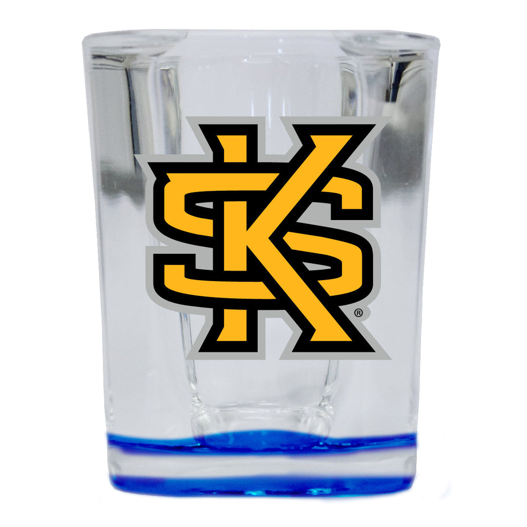 Kennesaw State University 2 Ounce Shot Glass Square Officially Licensed Collegiate Product Image 4