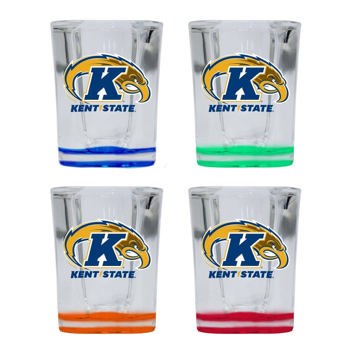 Kent State University 2 Ounce Shot Glass Square Officially Licensed Collegiate Product Image 1