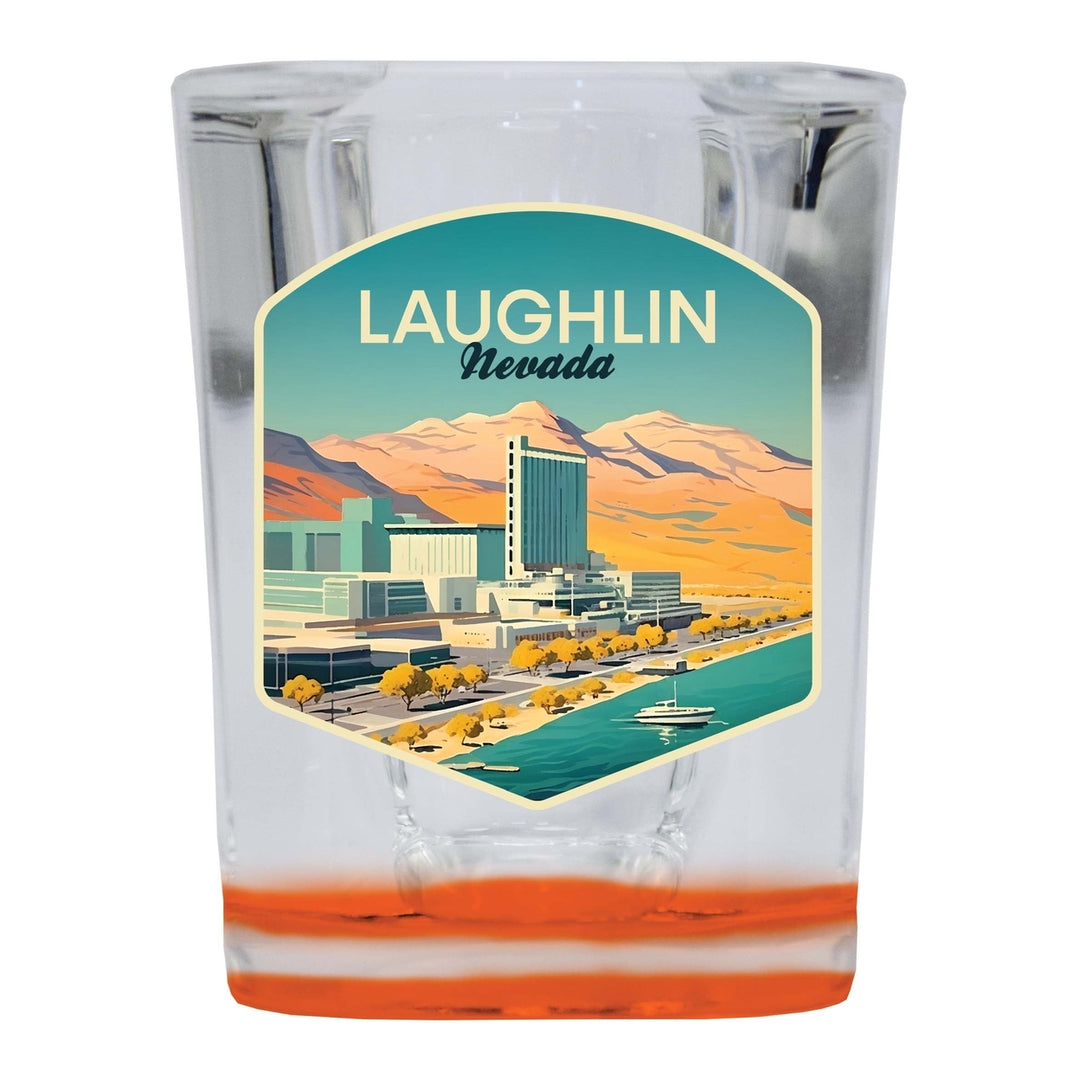 Laughlin Nevada Design A Souvenir 2 Ounce Shot Glass Square Image 2