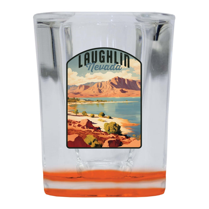 Laughlin Nevada Design B Souvenir 2 Ounce Shot Glass Square Image 4