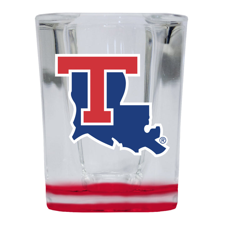 Louisiana Tech Bulldogs 2 Ounce Shot Glass Square Officially Licensed Collegiate Product Image 1