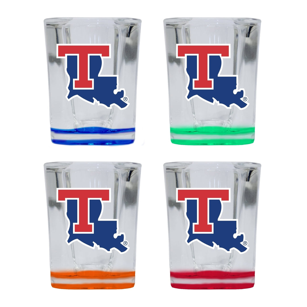 Louisiana Tech Bulldogs 2 Ounce Shot Glass Square Officially Licensed Collegiate Product Image 4