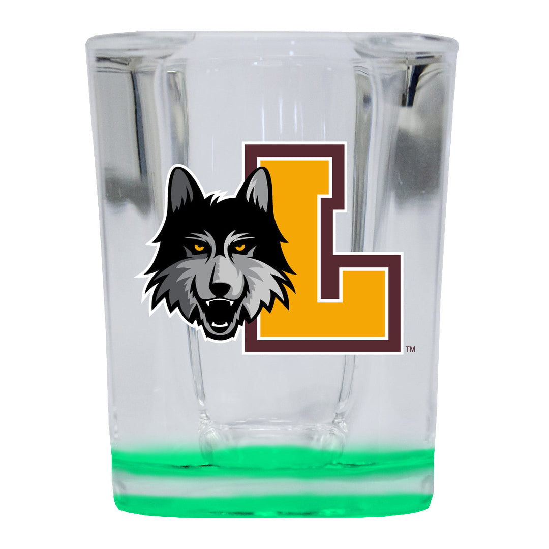 Loyola University Ramblers 2 Ounce Shot Glass Square Officially Licensed Collegiate Product Image 3