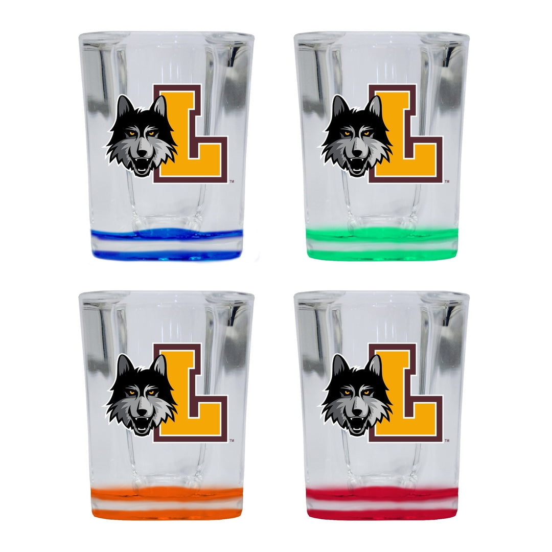 Loyola University Ramblers 2 Ounce Shot Glass Square Officially Licensed Collegiate Product Image 4