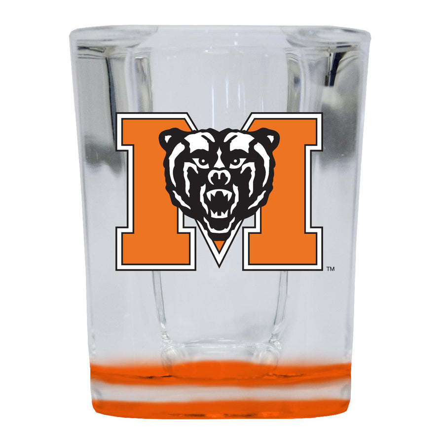 Mercer University 2 Ounce Shot Glass Square Officially Licensed Collegiate Product Image 1