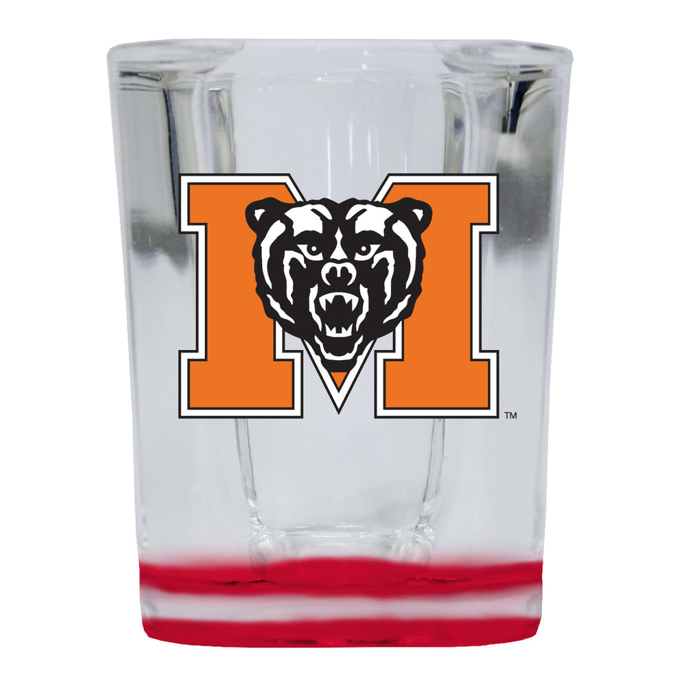 Mercer University 2 Ounce Shot Glass Square Officially Licensed Collegiate Product Image 2