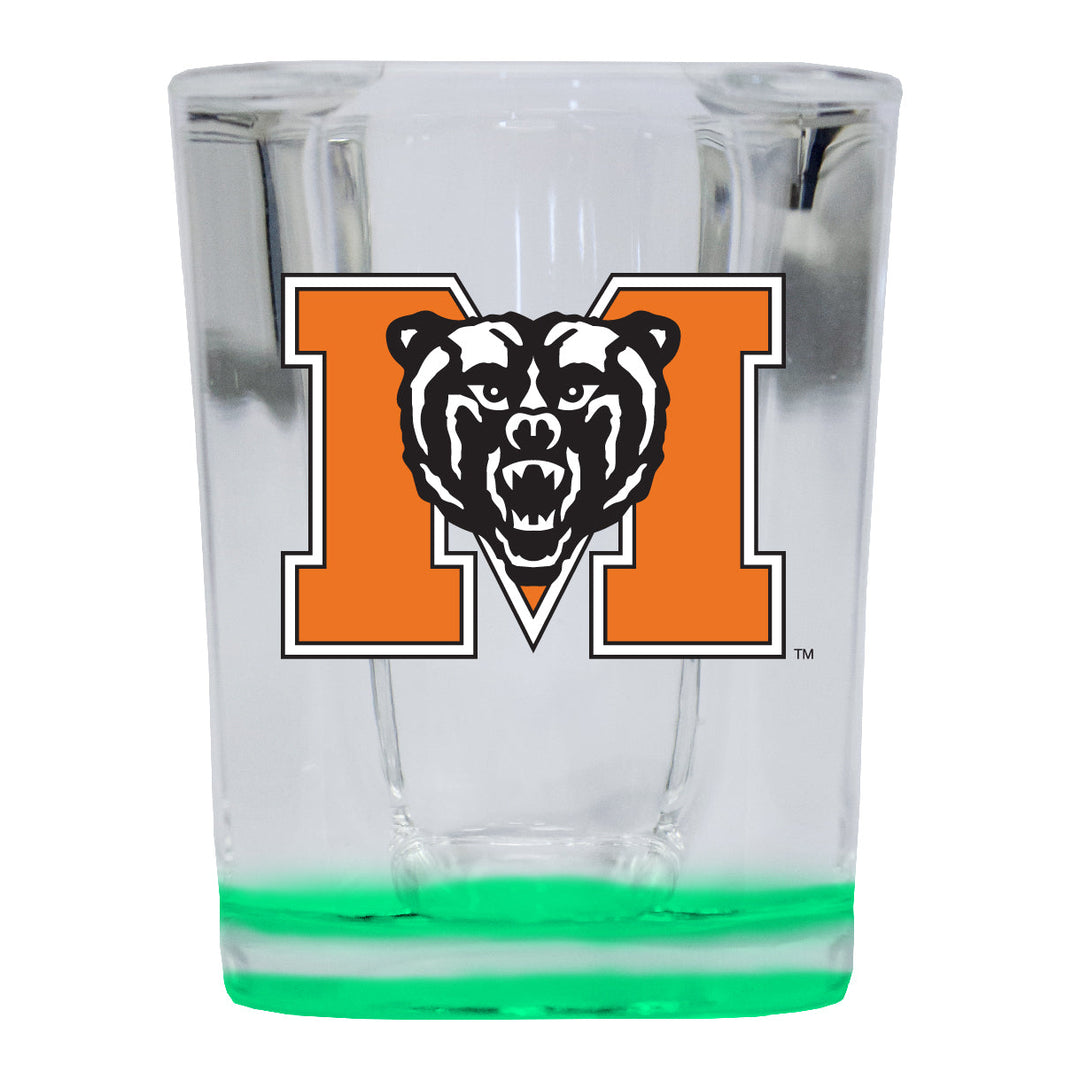 Mercer University 2 Ounce Shot Glass Square Officially Licensed Collegiate Product Image 3