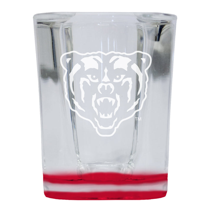 Mercer University 2 Ounce Engraved Shot Glass Square Officially Licensed Collegiate Product Image 2