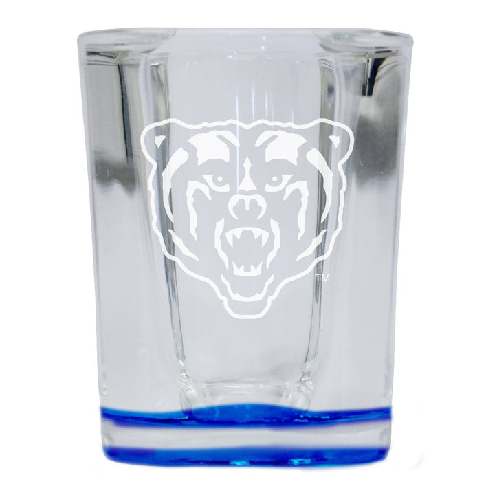 Mercer University 2 Ounce Engraved Shot Glass Square Officially Licensed Collegiate Product Image 1