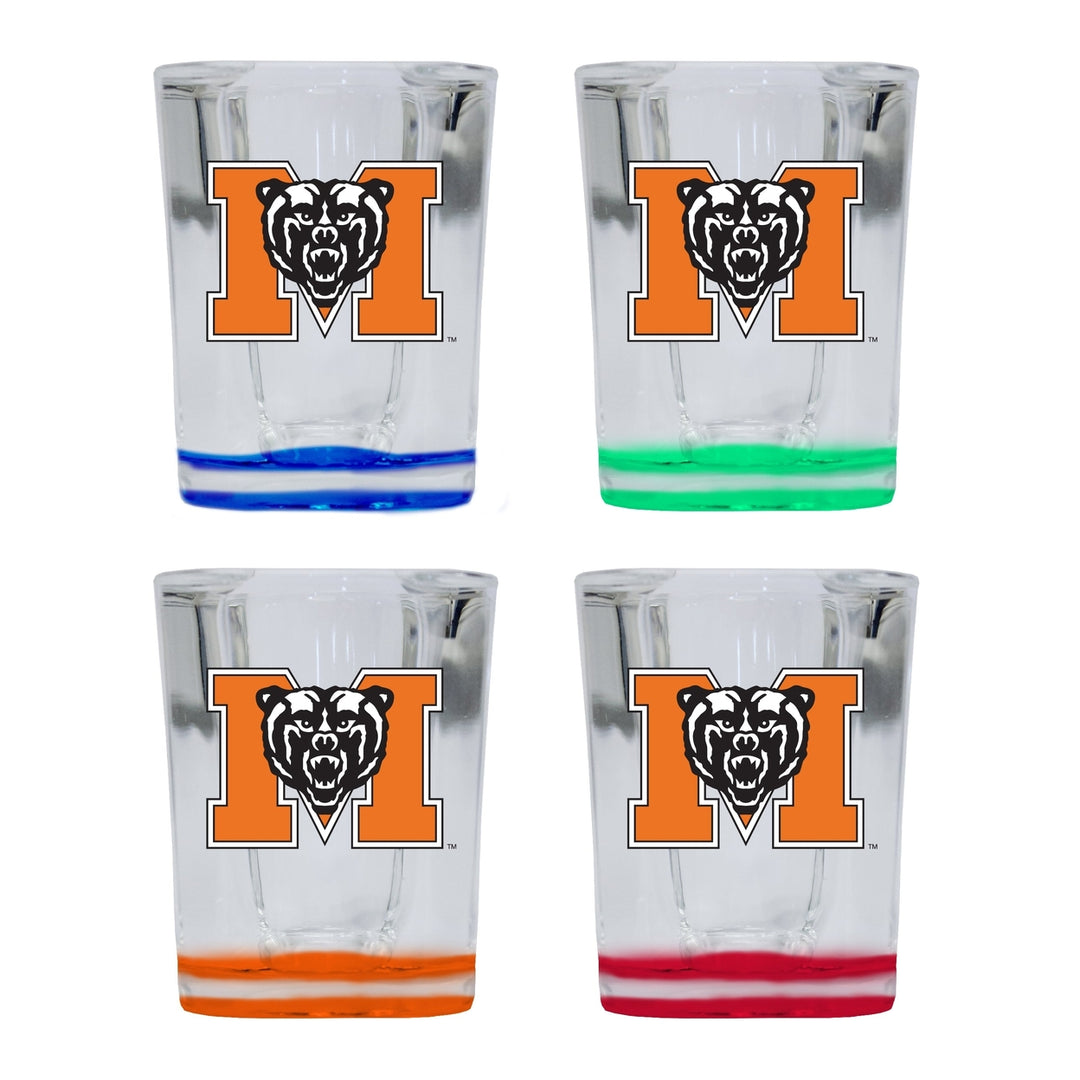 Mercer University 2 Ounce Shot Glass Square Officially Licensed Collegiate Product Image 4