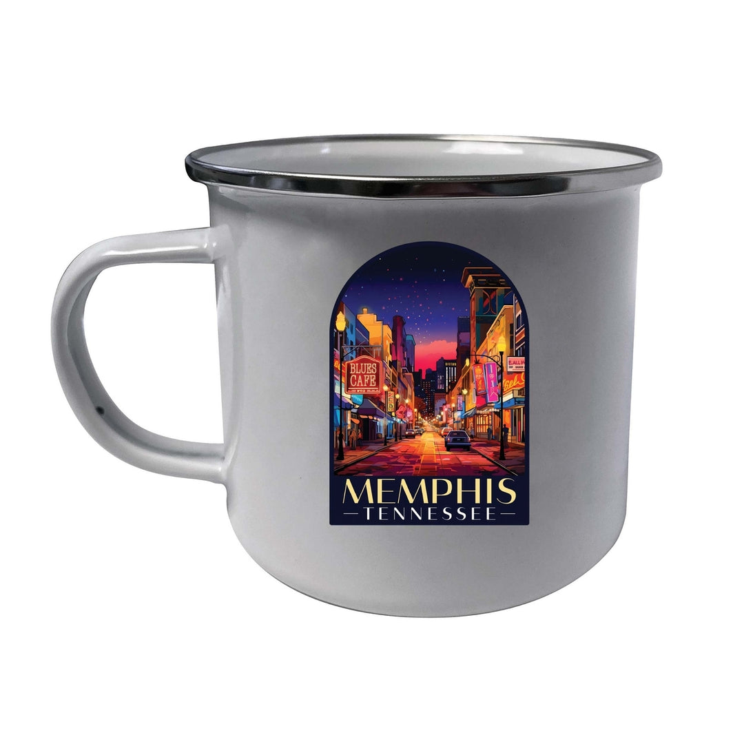 Memphis Tennessee Design C Souvenir Tin Camper Coffee Mug Image 1