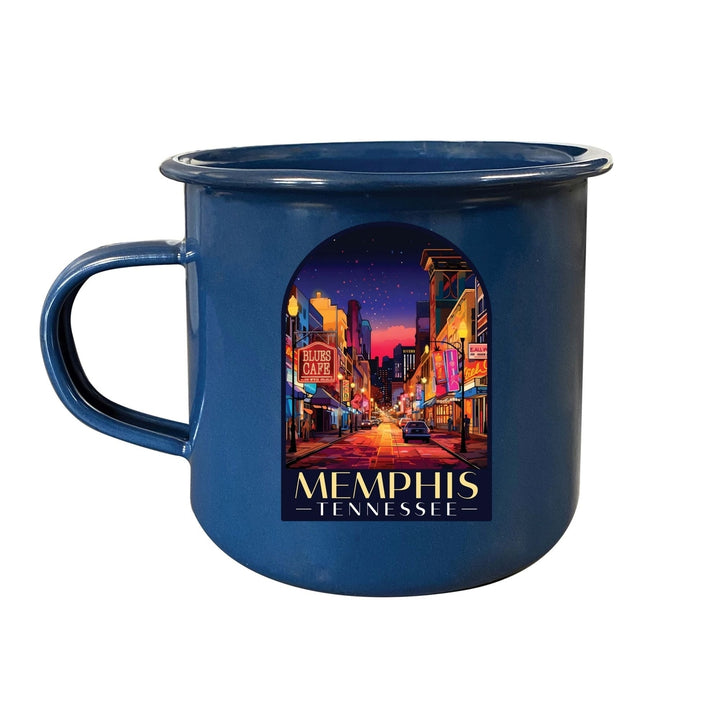 Memphis Tennessee Design C Souvenir Tin Camper Coffee Mug Image 2