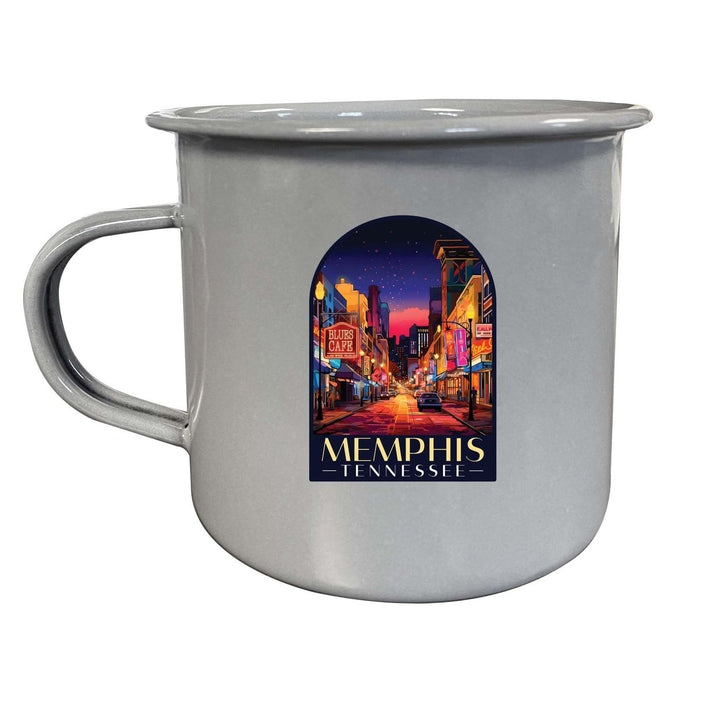 Memphis Tennessee Design C Souvenir Tin Camper Coffee Mug Image 1