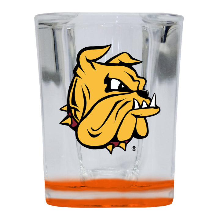 Minnesota Duluth Bulldogs 2 Ounce Shot Glass Square Officially Licensed Collegiate Product Image 2