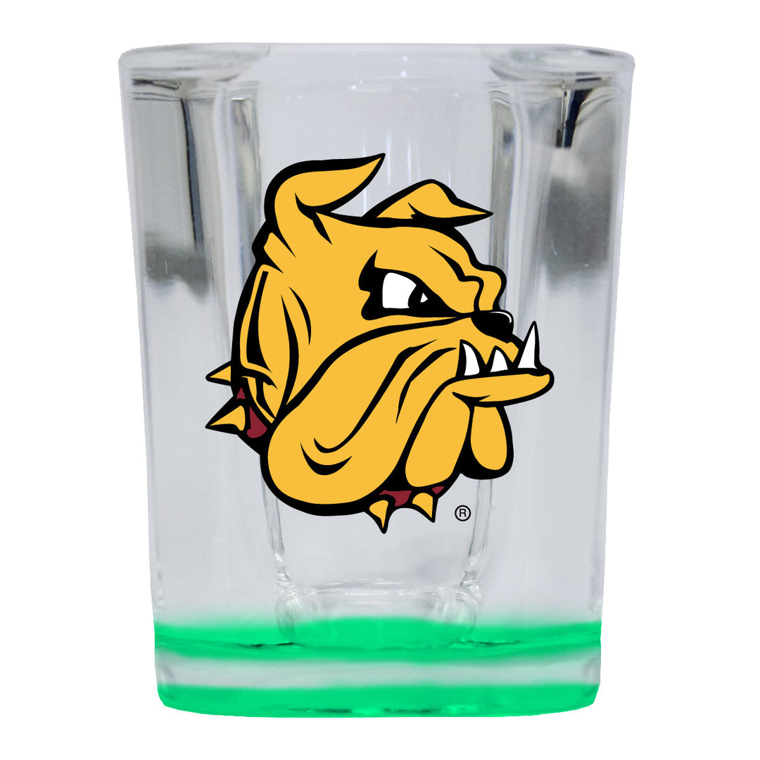 Minnesota Duluth Bulldogs 2 Ounce Shot Glass Square Officially Licensed Collegiate Product Image 3