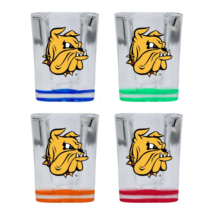 Minnesota Duluth Bulldogs 2 Ounce Shot Glass Square Officially Licensed Collegiate Product Image 4