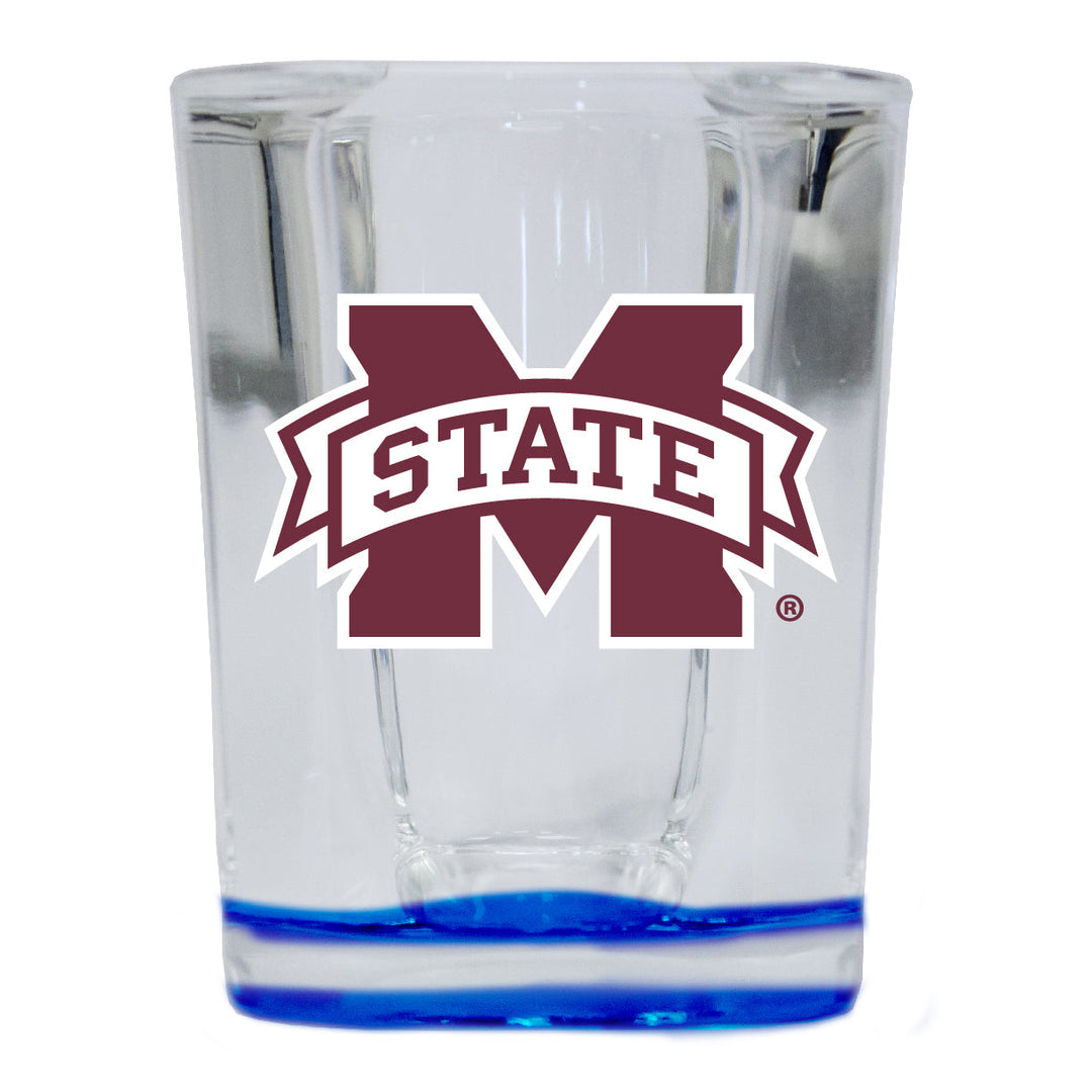 Mississippi State Bulldogs 2 Ounce Shot Glass Square Officially Licensed Collegiate Product Image 3