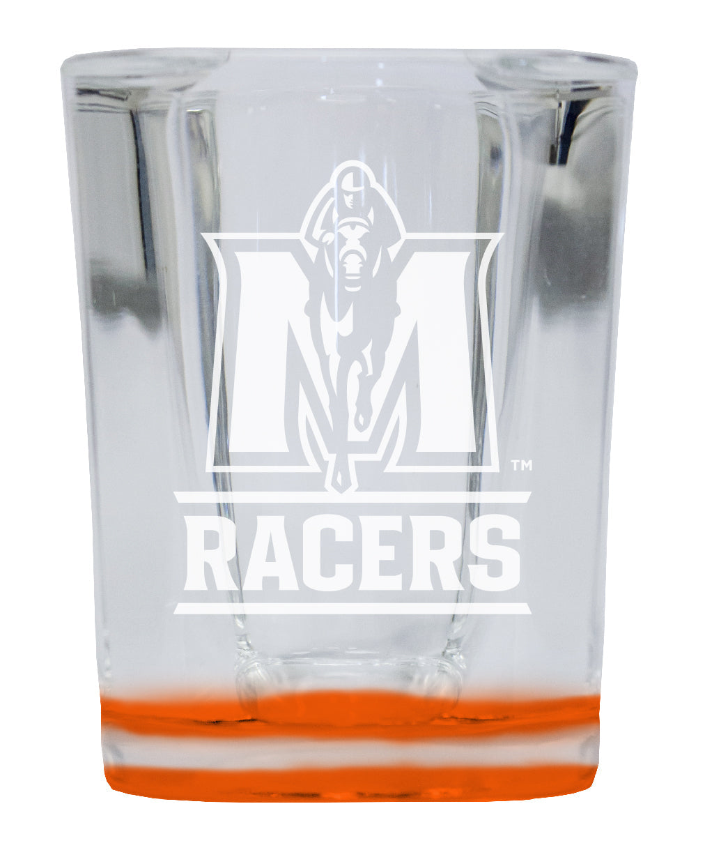 Murray State University 2 Ounce Engraved Shot Glass Square Officially Licensed Collegiate Product Image 1