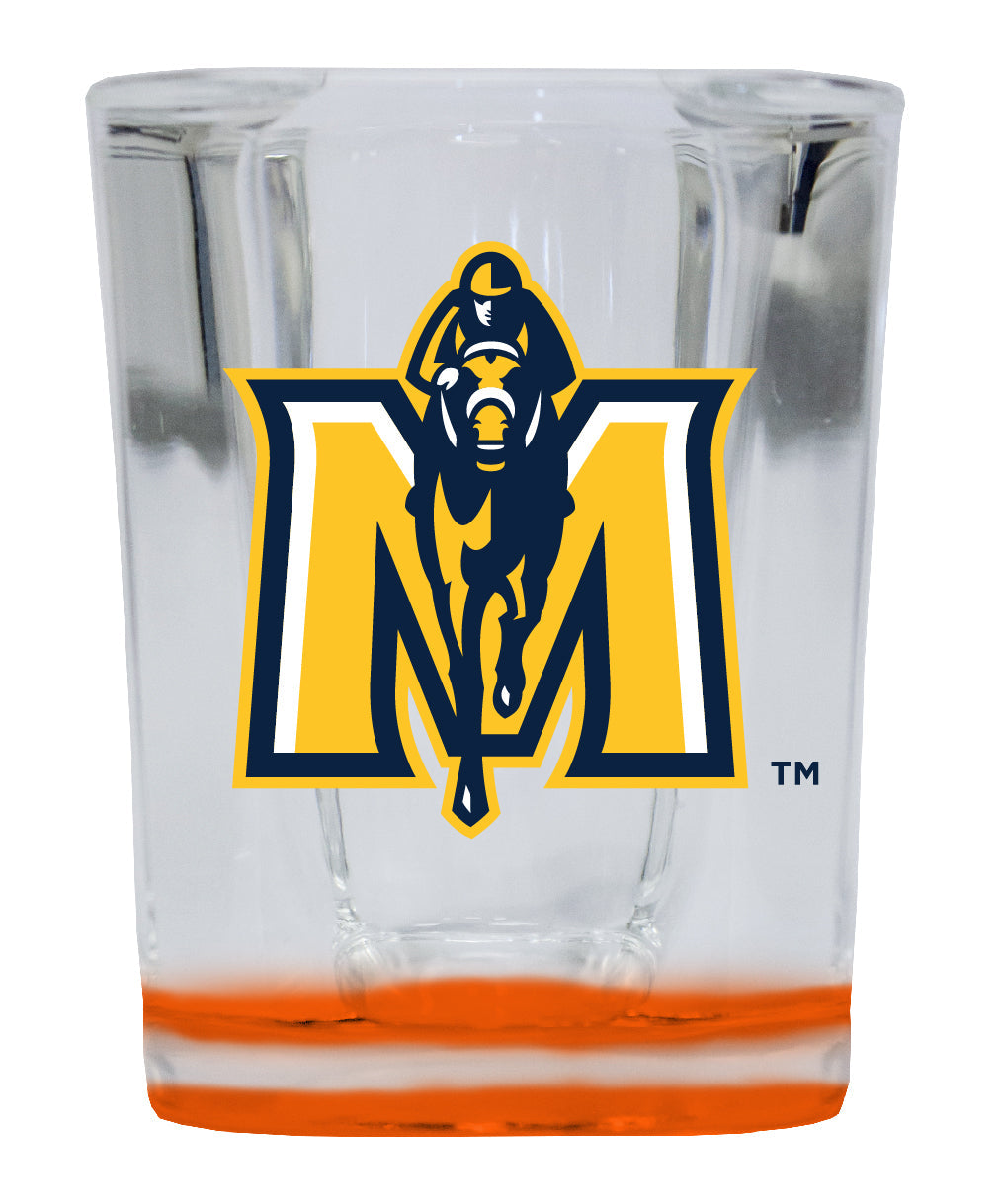 Murray State University 2 Ounce Shot Glass Square Officially Licensed Collegiate Product Image 2