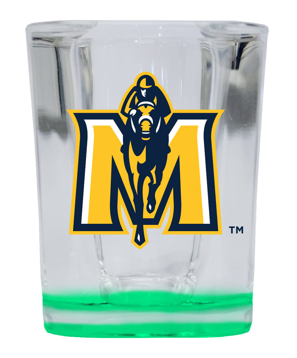 Murray State University 2 Ounce Shot Glass Square Officially Licensed Collegiate Product Image 3