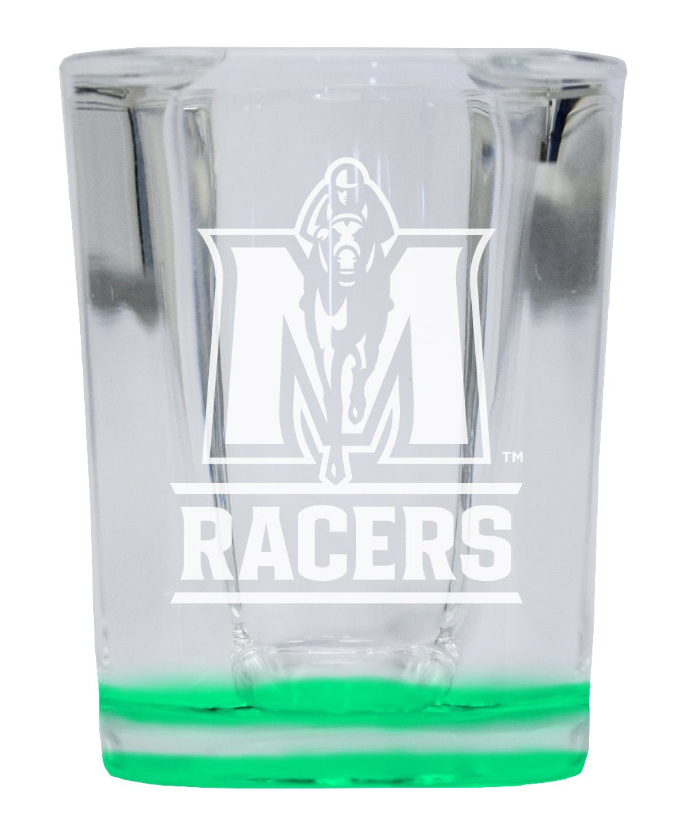 Murray State University 2 Ounce Engraved Shot Glass Square Officially Licensed Collegiate Product Image 1