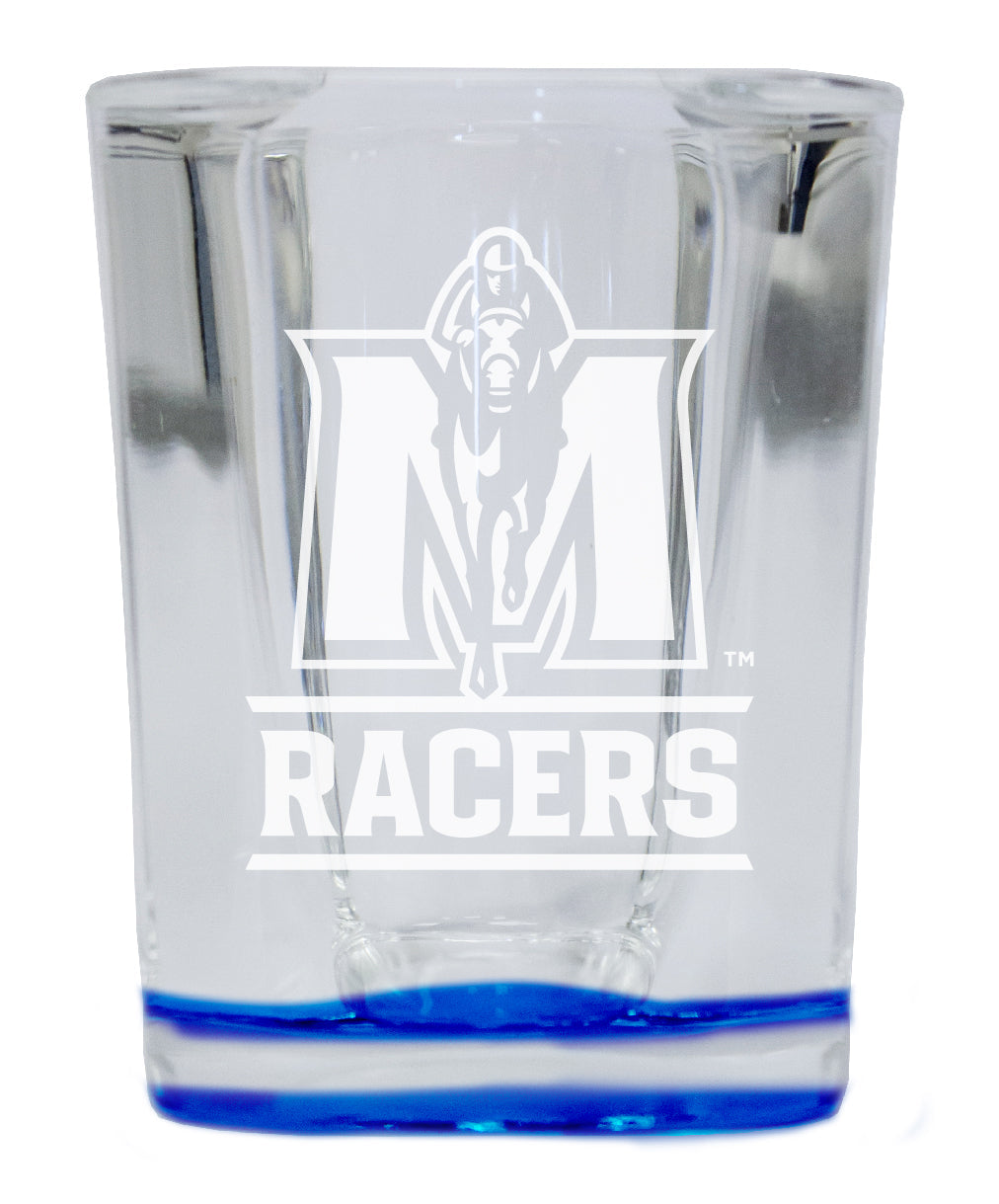 Murray State University 2 Ounce Engraved Shot Glass Square Officially Licensed Collegiate Product Image 4