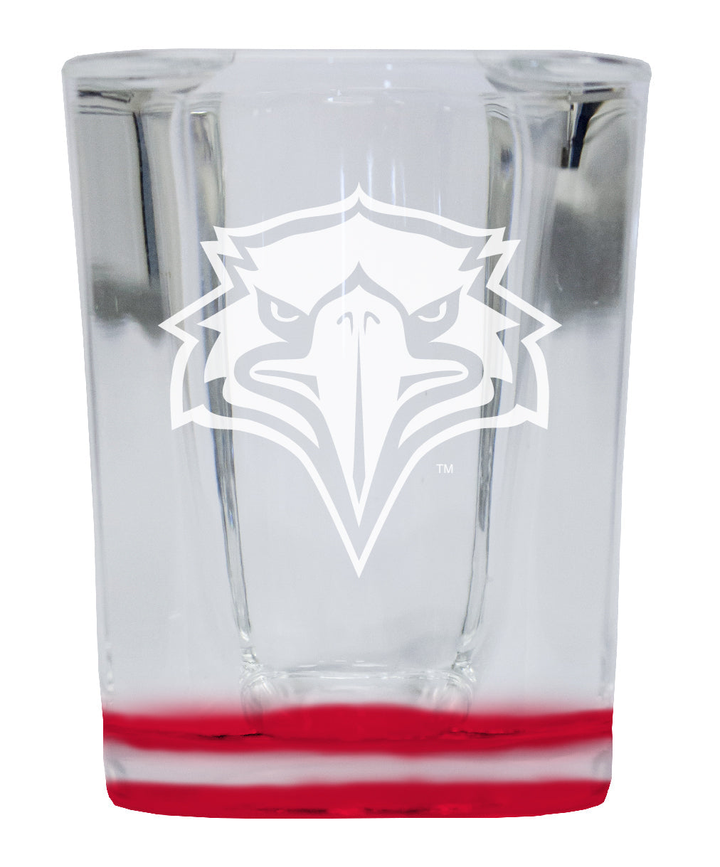 Morehead State University 2 Ounce Engraved Shot Glass Square Officially Licensed Collegiate Product Image 2