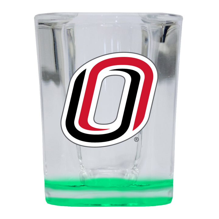 Nebraska at Omaha 2 Ounce Shot Glass Square Officially Licensed Collegiate Product Image 4