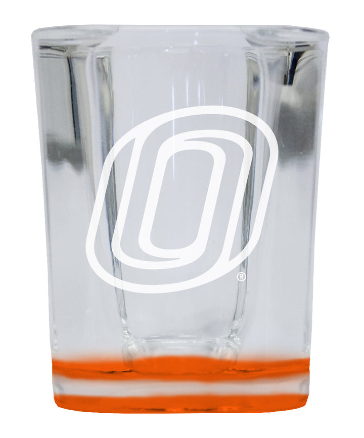 Nebraska at Omaha 2 Ounce Engraved Shot Glass Square Officially Licensed Collegiate Product Image 2