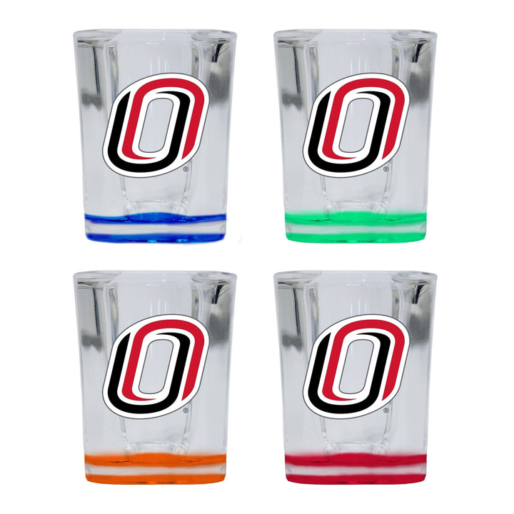 Nebraska at Omaha 2 Ounce Shot Glass Square Officially Licensed Collegiate Product Image 6