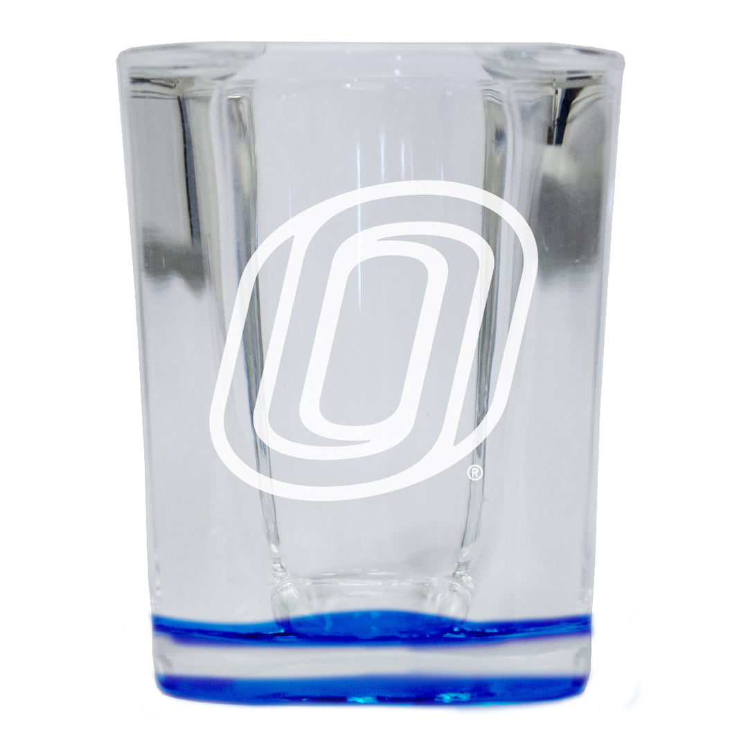 Nebraska at Omaha 2 Ounce Engraved Shot Glass Square Officially Licensed Collegiate Product Image 4